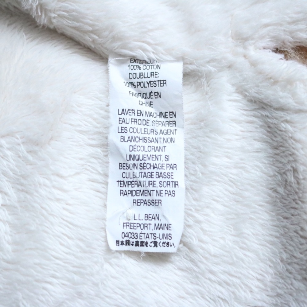 L.L.Bean Red Plaid Sherpa-Lined Button Up Shirt - image 6